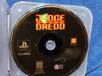 JUDGE DREDD PS1 (Sony PlayStation 1 Activision 1998) DISC ONLY  • $17.99
