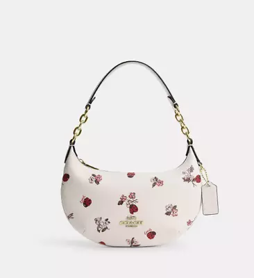 Nwt Coach Mini Payton Ladybug Floral Print Cu268 Shoulder Bag Handbag Purse Hobo • $119.99