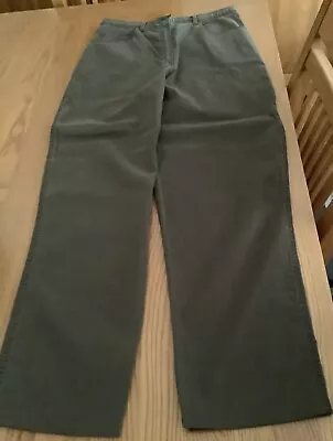 Ladies Jaeger Sz 12 28” Leg Khaki Shade Jeans Excellent Condition • £14.99