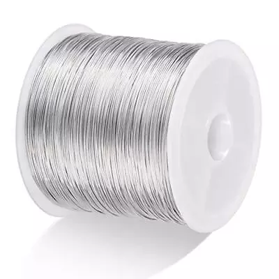 328Ft Jewelry Wire Craft Wire 26 Gauge Tarnish Resistant Jewelry Beading Wire... • $9.29