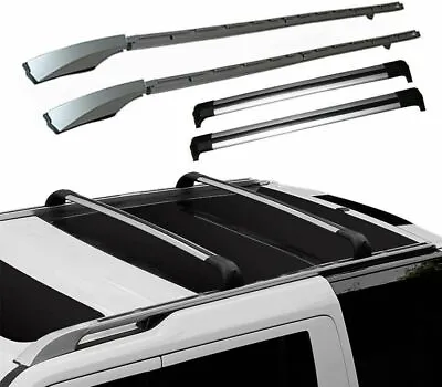 Roof Rail Rack Cross Bar Crossbar Fit For Land Rover Discovery LR3 2003-2009 • $564.60