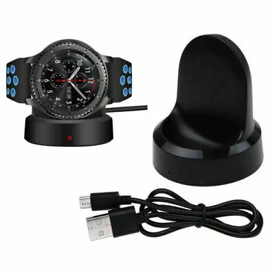 For Samsung Gear S2 S3 Smartwatch Watch Wireless Charging Charger Cradle Dock • $16.98