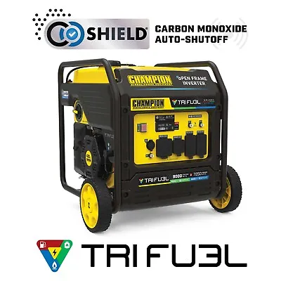201176 - 9000W Champion Tri Fuel Open Frame Inverter With CO Shield® - NEW • $1499