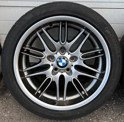 GENUINE BMW M5 (E39) 18” STYLE 65 ALLOY WHEELS - CHROME SHADOW - USED 540i 530i • $2526.50