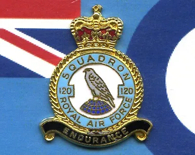 Raf 120 Sqn Lapel Badge - Poseidon Mra1 - Raf Lossiemouth • £8