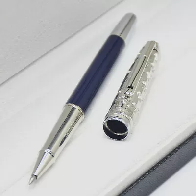 MB Special Edition Around The World In 80 Days 163 Rollerball Pen Monte Blue Bal • $42