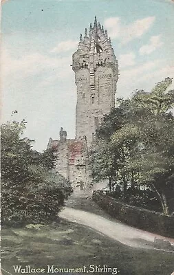 STIRLING WALLACE MONUMENT Scotland - Vintage POSTCARD • £3.99