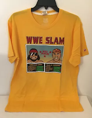 WWE Mega Powers Hulk Hogan Macho Man Homage T Shirt Size M New • $24.99