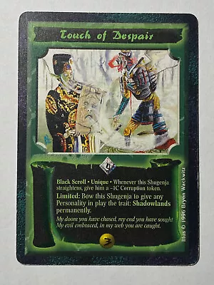 Touch Of Despair-legend Of The Five Rings(l5r)-shadowlands-1996 • $8