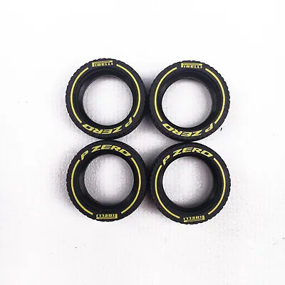 Custom 4 Pcs MOC Printing Tires 18977 For Lego Speed Champions Cars V3-Yellow • $14.29