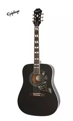 Epiphone Limited Edition Hummingbird Pro Acoustic-Electric Guitar - Ebony • $561.06