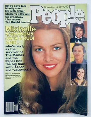 VTG People Weekly Magazine November 14 1977 Michelle Phillips No Label • $22.45