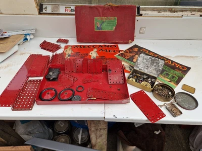 £20 • Buy Vintage 1957 Meccano Set 4a And Catalogues