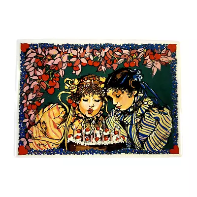 Villeroy & Boch Vilbo Card BIRTHDAY PARTY Unused 4 X 6 Porcelain Postcard • $19.49