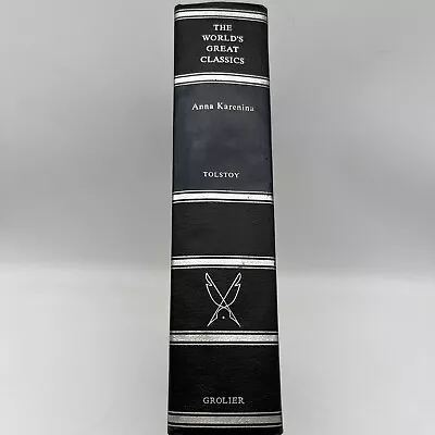 Anna Karenina Leo Tolstoy 1958 World's Great Classics Grolier * • $19.91