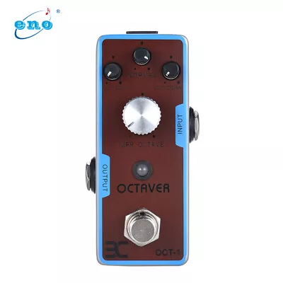  EX OCT-1 OCTAVE  Octave Guitar Effect Pedal True Bypass Metal  E2F0 • £27.80