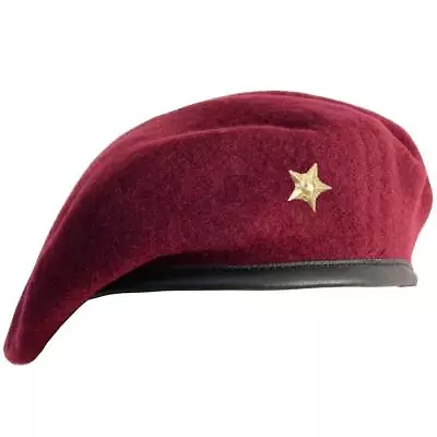 Che Guevara Metal Star Military Men & Woman's Mix Wool Beret Army Cap • $14.83