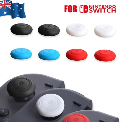 4 Pack Silicone Analog Stick Covers Grips For Nintendo Switch Joy Con Controller • $3.95