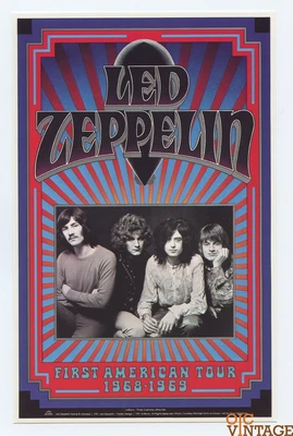 $11.44 • Buy Led Zeppelin Band Concert Page Plant Jones Bonham 8.5x11 Photo Picture Poster
