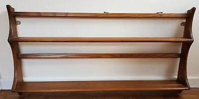 £75 • Buy Ercol Wall Display Shelf 96x50x13cm Good Quality Vintage Collectable