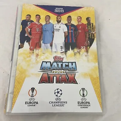 £9.99 • Buy Match Attax 22/23 Folder Binder And Cards Wirtz Vini Jr Tadic Torres Injury Card