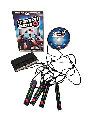 Fingers On Buzzers DVD 2007 Interactive Quiz Game Quiz Night Family Nostalgia • £7.99