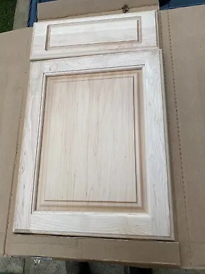  MAPLE DOOR 450 X 560mm +DRAW FRONT 450 X 160mm   STOCK DF633 • £45