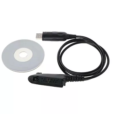 USB Programming Cable With CD For Motorola GP340 Walkie Talkie Radio For PTX/MTX • $17.89