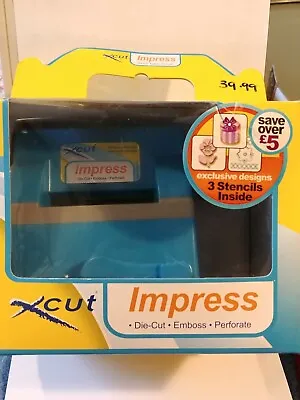 Xcut Impress Die Cut Machine Die Cutting Embossing & Perforate • £34.99