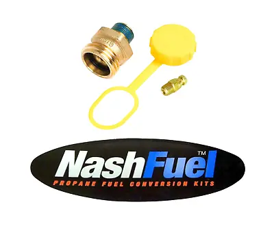 Propane Cylinder Tank Vanagon Westfalia Fill Valve 1-3/4  Acme 1/4  NPT Bleeder • $29.99