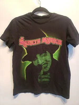 Marilyn Manson Smells Like Children Graphic Black T-Shirt Small Concert 2015 • $23.95