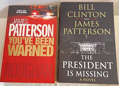 James Patterson Large Pback 2 X Book Bundle The President Is Missing Been Warned • $28.60