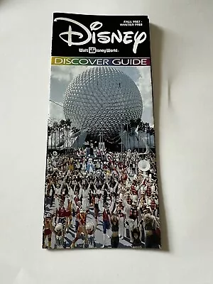 Walt Disney World Disney Discover Guide Fall 1987 Winter 1988 • $9.99