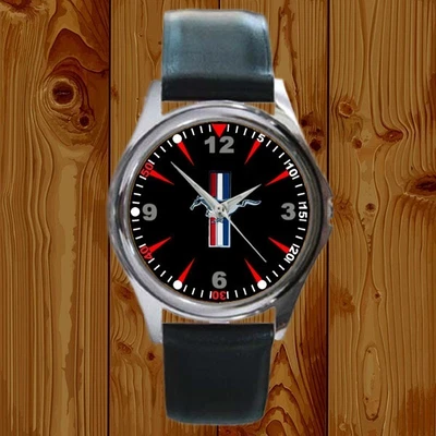 $18 • Buy Ford Mustang V6 Pony  Round Watch