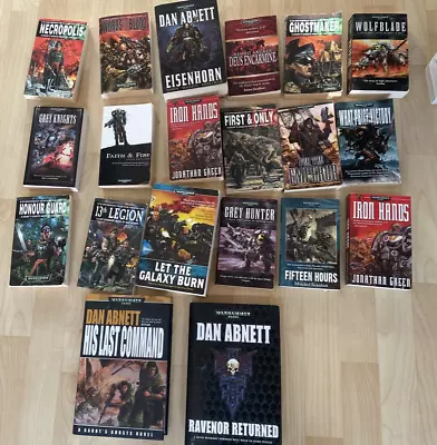 20 X Warhammer 40K Book Bundle Job Lot • £23