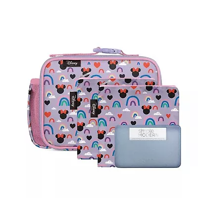 Simple Modern Disney Hadley Lunchbox 2.0 4-Piece Set Minnie Mouse • $21.24