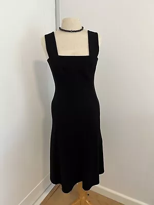 Camilla And Marc Black Crepe Dress Size 8 • $30