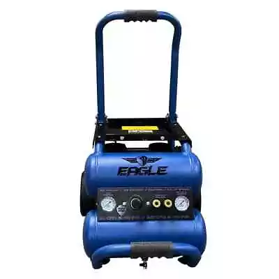 Eagle Electric Silent Air Compressor 2.0 HP 115V Oil Free Automatic Start/Stop • $643.29