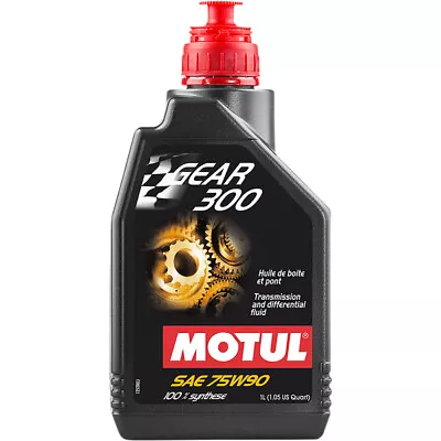 Motul Gear 300 Full-Synthetic Gearbox/Differential Gear Oil | 75W-90 | 1 Liter • $31.06