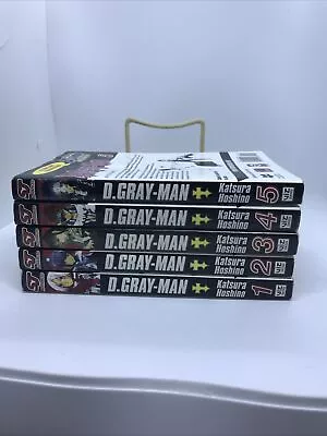 D. GRAY-MAN Manga Series Vol. 1-5 English Katsura Hoshino Viz Media • $45