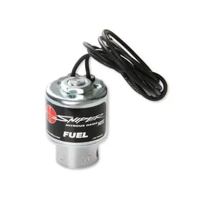 NOS Nitrous Oxide System Fuel Solenoid 18087NOS; Sniper Fuel Solenoid 400HP Blk • $72.39