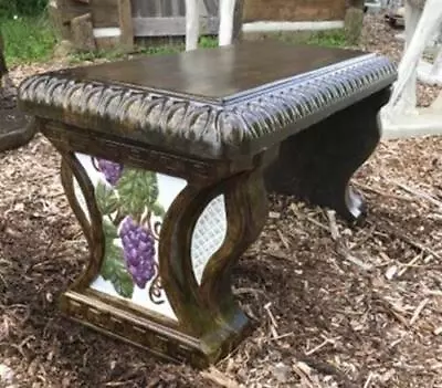 Concrete Bench Leg Mold One Grape Bench Leg • $89.50