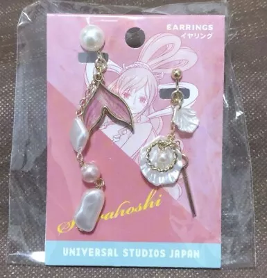 ONE PIECE  Accessories Shirahoshi Cosplay Earrings USJ Goods Japan Limited • $68