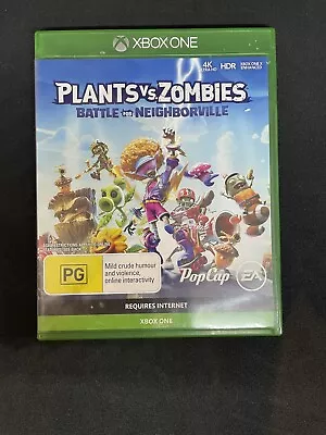 VIDEO GAME XBOX ONE Plants Vs Zombies Battle For Neighborliness • $30