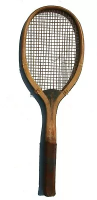 Vintage Antique Wright & Ditson Pacific Coast Model 1 Champion Tennis Racket • $849.99