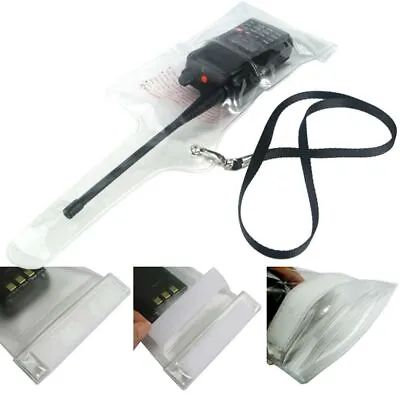 Waterproof Bag For Baofeng Walkie Talkie Two Way Radio Case For Kenwood Uk • £7.07