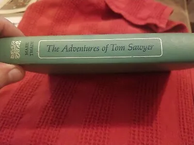 1954 The Adventures Of Tom Sawyer By Twain  Ill. By Powers Children' Classics  • $8.95