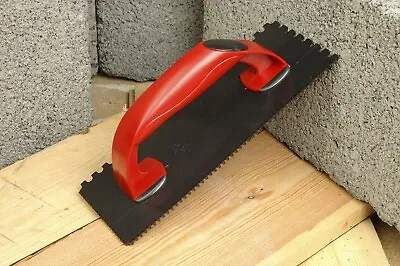 £7.30 • Buy Linic RED Tiling Grout Float Tilers Grouting Notched Comb 270mm X 110mm S7181