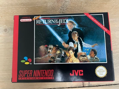 £59.99 • Buy Nintendo SNES Super Star Wars - Return Of The Jedi In Box & Instructions, PAL