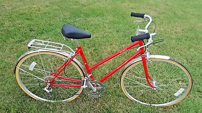 Spalding Blade Vintage Rare Womens Bicycle Bike 70's Red Shimano Suntour Sugino • $220